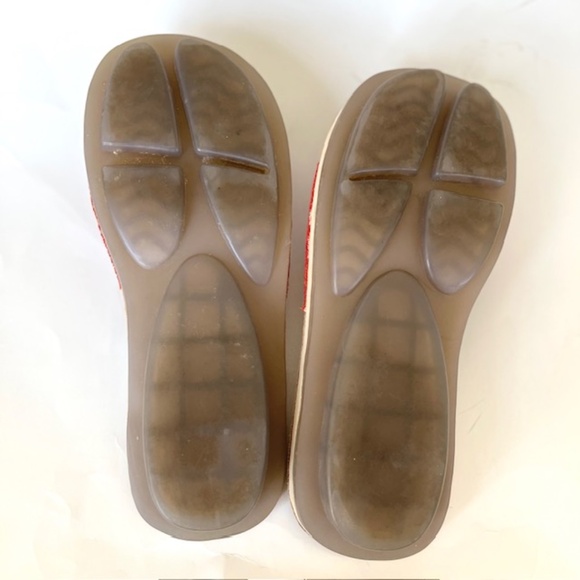 m.o.d Red lLeather Sandals - Picture 5 of 5